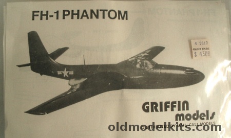 Griffin 1/72 McDonnell FH-1 Phantom - Bagged plastic model kit